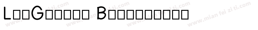 LinGothic Bold字体转换